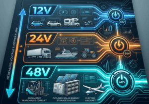 Impianto a 12V, 24V o 48V: quale tensione scegliere per batterie e utenze